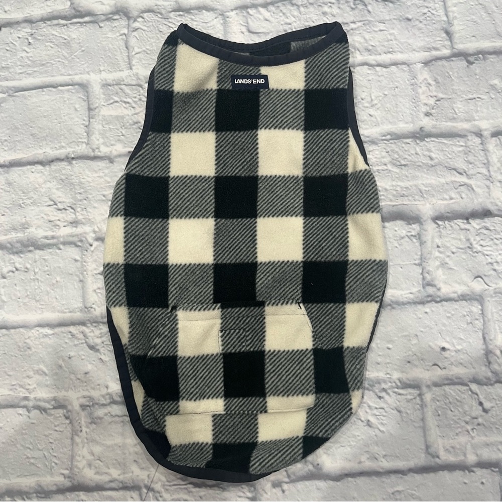 Lands End Dog Fleece Coat